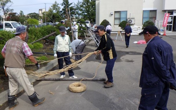 冬囲い講習会